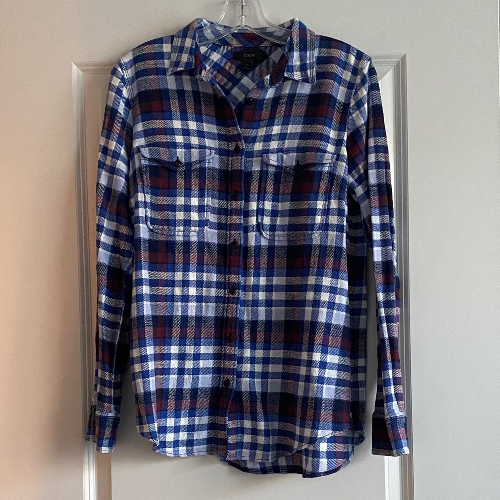 J. Crew Women’s Plaid Shirt